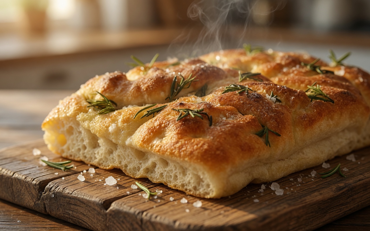 Rosemary Sea Salt Focaccia